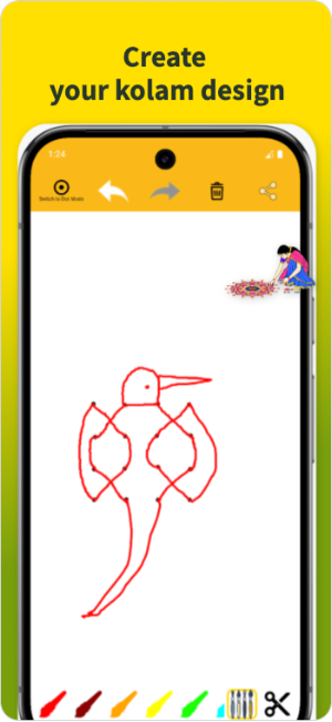 Draw Kolam Rangoli Screenshot 2