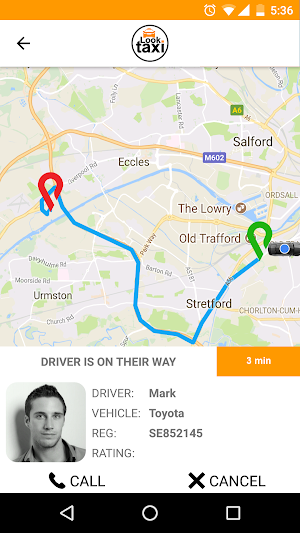 Look Taxi Screenshot 2
