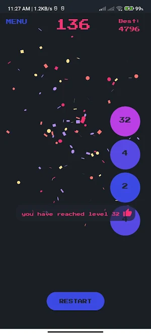 Game 2048 Screenshot 1
