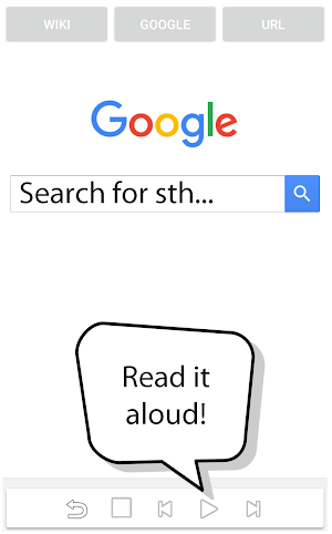 Aloud Reader Text/ Web/ PDF Screenshot 1