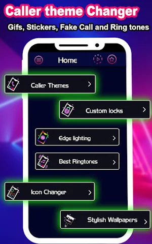 Call Screen Themes: Color Call Screenshot 2