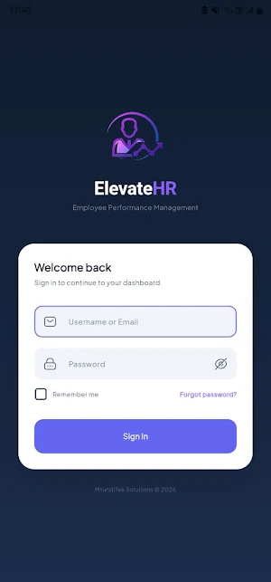 ElevateHR Screenshot 0