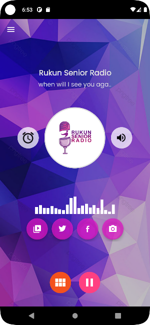 Rukun Senior Radio screenshot 1
