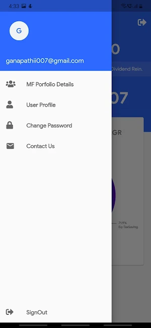 Finacord MF Portfolio Screenshot 2