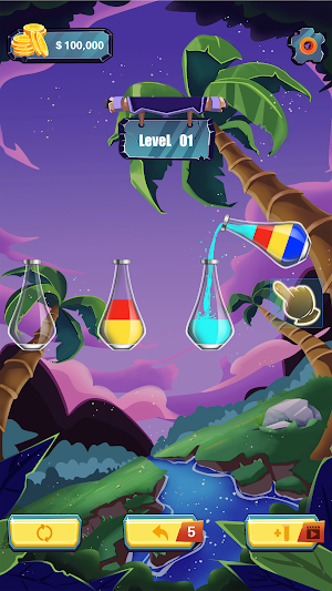 Water Puzzle Sort Traveller Screenshot 1