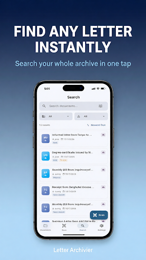 Letter Archiver Screenshot 1
