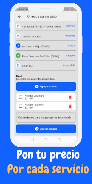 Goslam viajes - conductor Screenshot 3