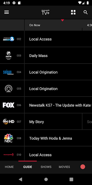 Docomo Pacific TV+ Screenshot 1