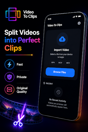 Video To Clips, Reels & Shorts Screenshot 0