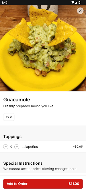 Taxco Mexican Cuisine Screenshot 2