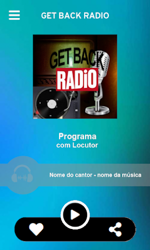 GET BACK RADIO Screenshot 0