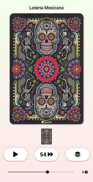 Baraja Lotería Mexicana. Screenshot 2