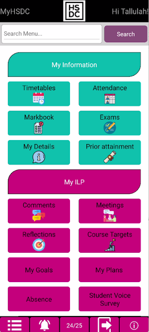 MyHSDC Screenshot 1