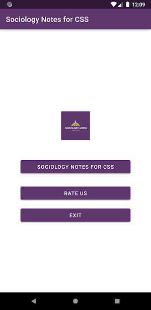 Sociology Notes For CSS Screenshot 0