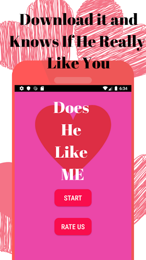 Does he like me? Screenshot 0