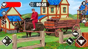 Angry Bull Rider Hunt Cow Game Screenshot 3