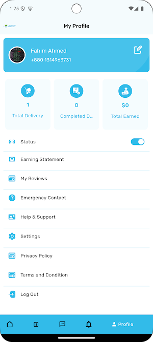 EconoDelivery Screenshot 2