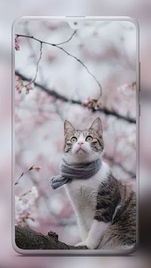 Kitten Cute Cat Wallpaper HD Screenshot 2