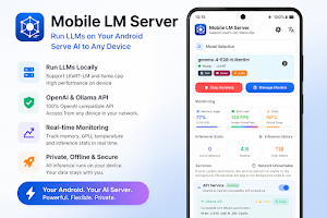 Mobile LM Server - Local AI Screenshot 0