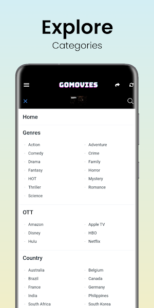 GoMovies: Movies & TV Shows Screenshot 3