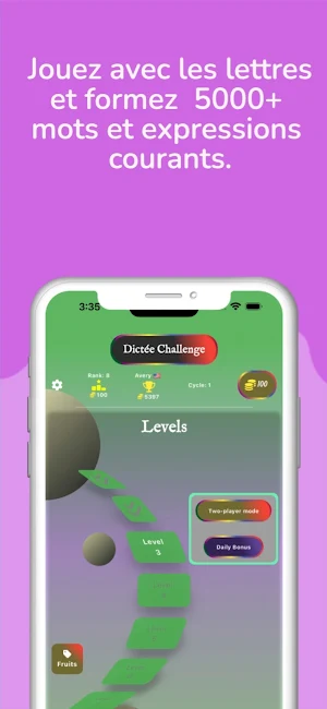 Dictée challenge Screenshot 0