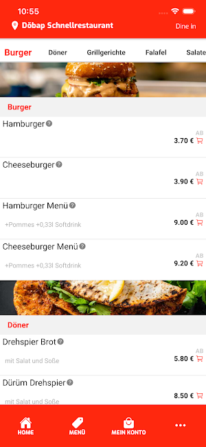 Döbap Schnellrestaurant Screenshot 2