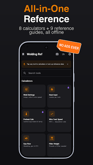 Welding Reference Pro Screenshot 0