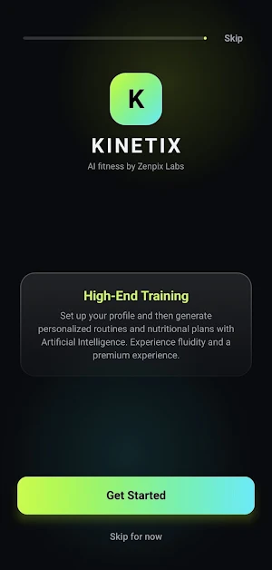 Kinetix - AI Fitness App Screenshot 3