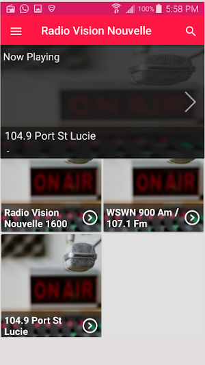 Radio Vision Nouvelle Screenshot 3