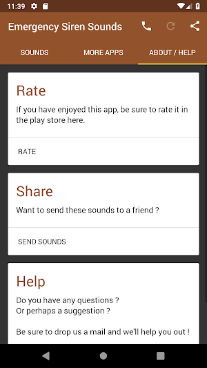 Emergency Siren Sounds Screenshot 2