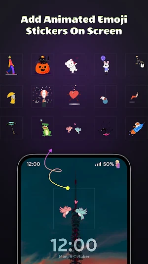 Battery Emoji Status Bar Icons Screenshot 2