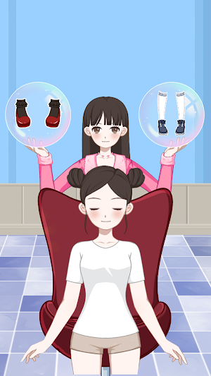 Left or right: Magic Dress up Screenshot 2