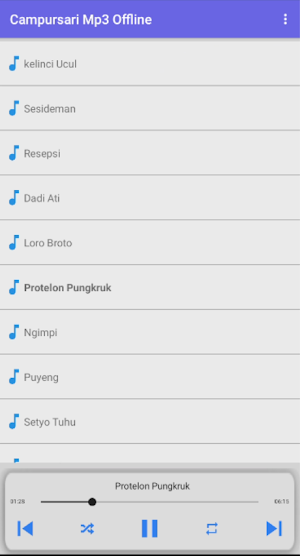 Campursari Mp3 Offline Screenshot 2