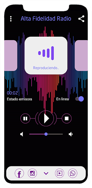 Alta Fidelidad Radio Screenshot 1