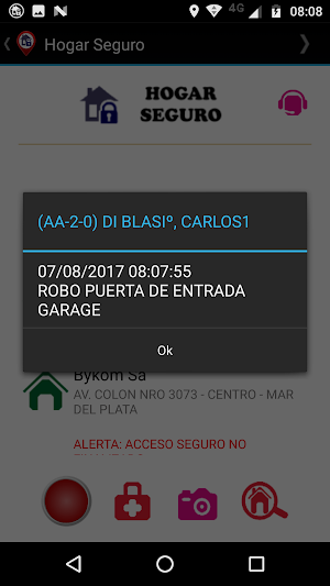 Hogar Seguro Screenshot 2