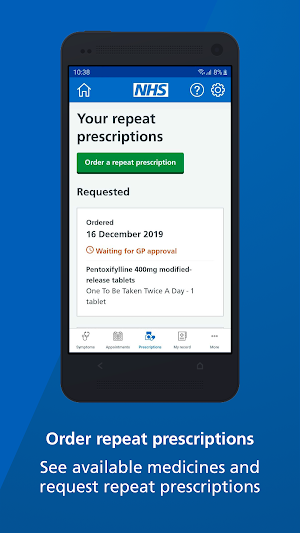 NHS App Screenshot 3