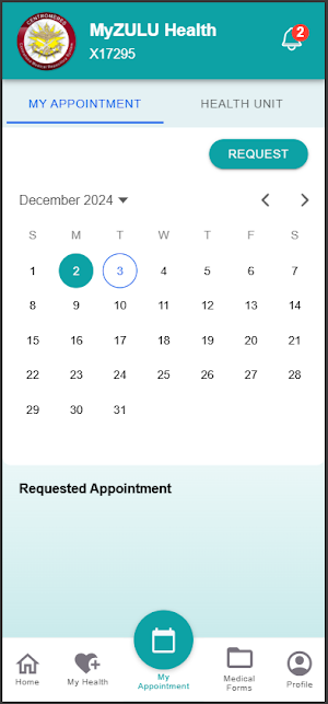 MyZULU Health Screenshot 3