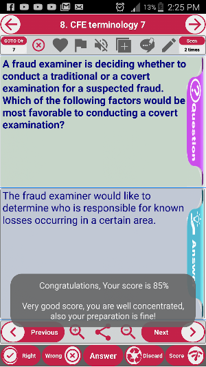 Fraud Exam Review, Study Notes Screenshot 2