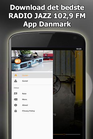 Radio JAZZ 102,9 FM Online Gratis Danmark Screenshot 2