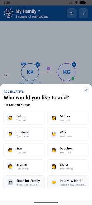 Vamsh: Family Tree & Album Screenshot 2