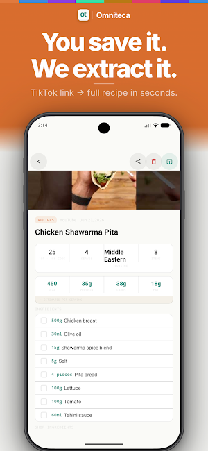 Omniteca: Save & Find Anything Screenshot 1