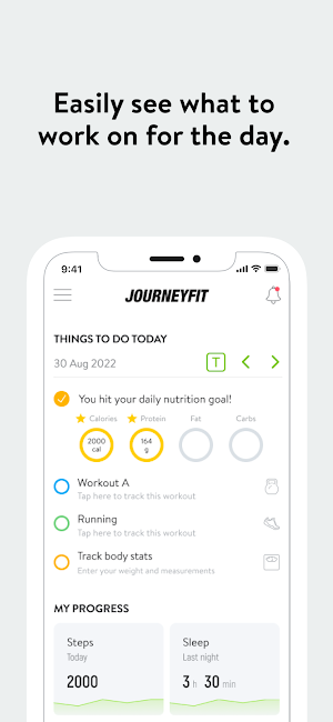 JOURNEYFIT Coaching Screenshot 1