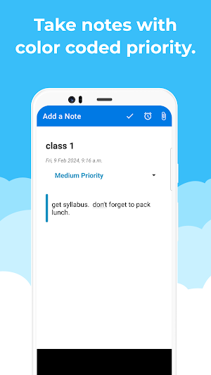Note Taking and Checklist Screenshot 1