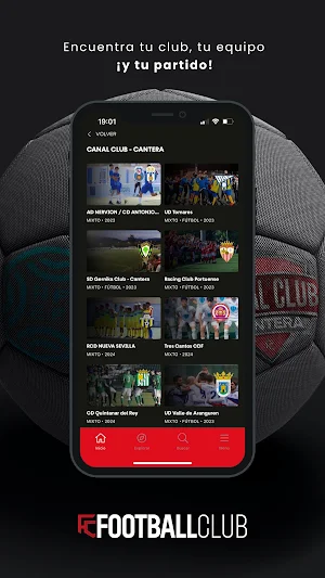 FootballClub Screenshot 0