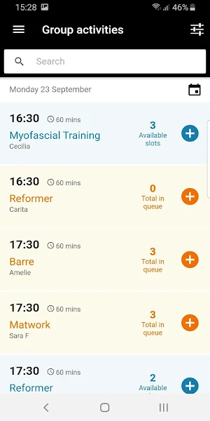 Stockholm Pilates Center Screenshot 0