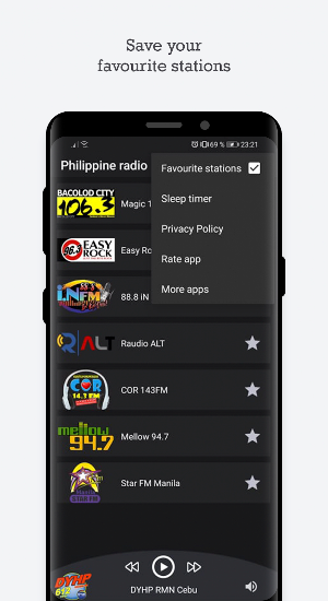 Philippine radio stations - Radyo Pinoy Screenshot 2