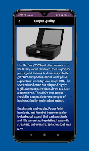 HP ENVY 5055 Wireless guide Screenshot 3