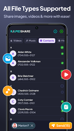 RapidShare: Fast File Transfer Screenshot 3