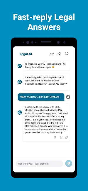 Legal AI: AI Lawyer, Attorneys Screenshot 2