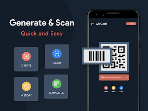 QRcode generator: scan qr code Screenshot 0